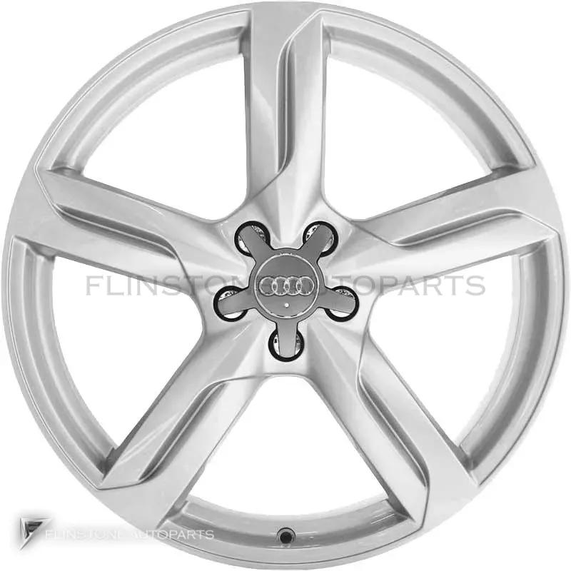 ล้อแท้นำเข้า Audi 5 Star Spoke ขอบ 20 นิ้ว รุ่น Q5 8R สี Diamond Silver