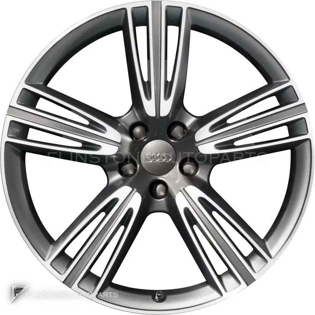 ล้อแท้นำเข้า Audi 5 Tripple Spoke ขอบ 20 นิ้ว รุ่น A6 4G สี Anthracite
