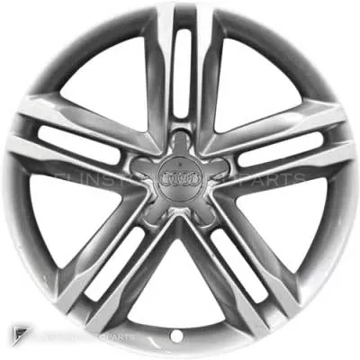 ล้อแท้นำเข้า Audi 5 Twin Spoke ขอบ 18 นิ้ว รุ่น A4 8K สี Royal Silver