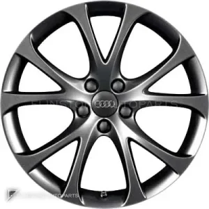 正品轮毂 Audi 5 V Sp. Des. Dark G. 边框 17 英寸车型 A1 8X 颜色 Galvano Grey