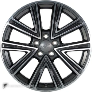 正品轮毂 Audi 5 V Spoke 边框 17 英寸车型 A1 82A 颜色 Graphite Grey with Diamond Cut