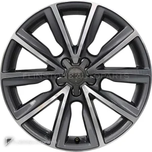 正品轮毂 Audi 5 V Spoke 边框 17 英寸车型 A1 8X 颜色 Anthracite