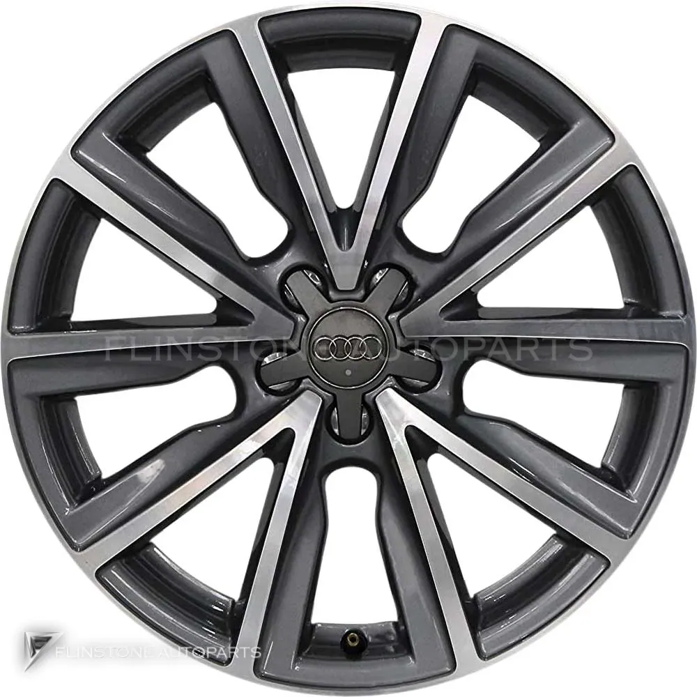 ล้อแท้นำเข้า Audi 5 V Spoke ขอบ 17 นิ้ว รุ่น A1 8X สี Anthracite