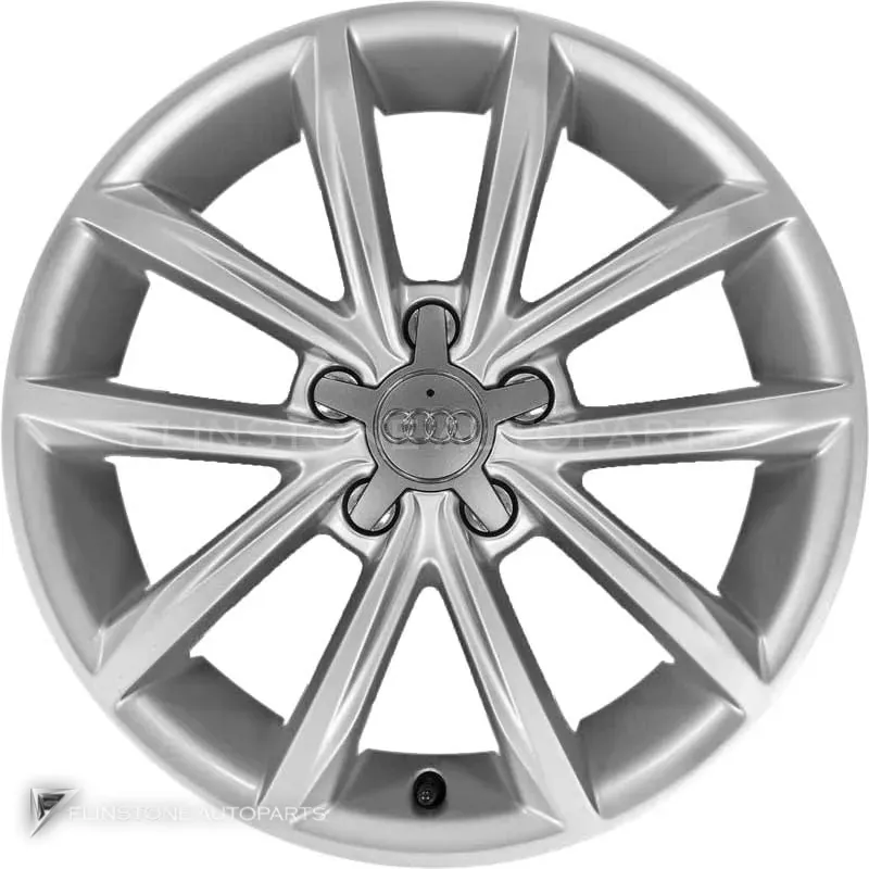 ล้อแท้ Audi 5 V Spoke ขอบ 17 นิ้ว รุ่น TT 8J สี Diamond Silver