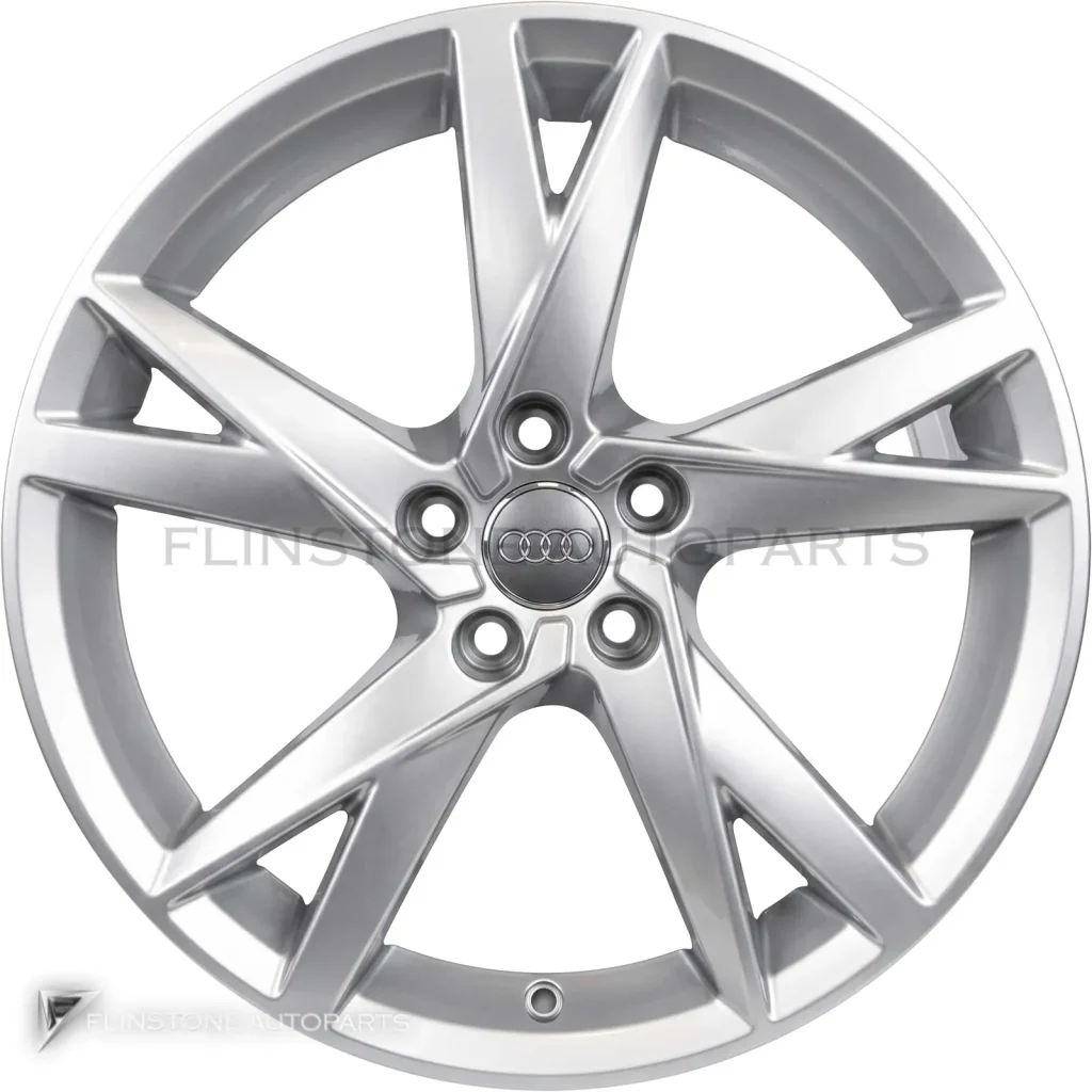 ล้อแท้ Audi 5 Y Spoke ขอบ 17 นิ้ว รุ่น A4 8W สี Diamond Silver
