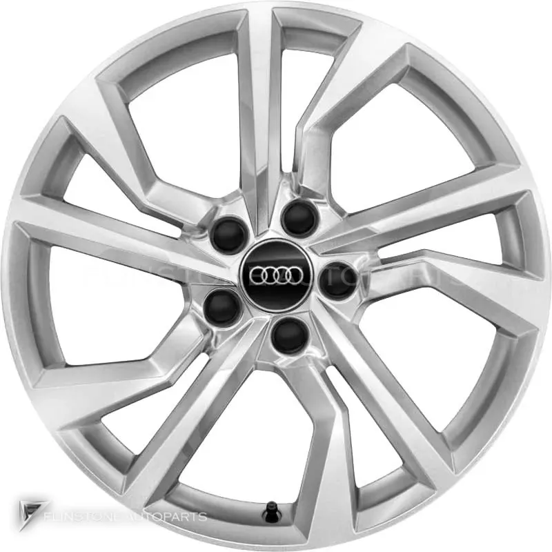 ล้อแท้นำเข้า Audi 5 Y Spoke ขอบ 18 นิ้ว รุ่น TT 8S สี Diamond Silver