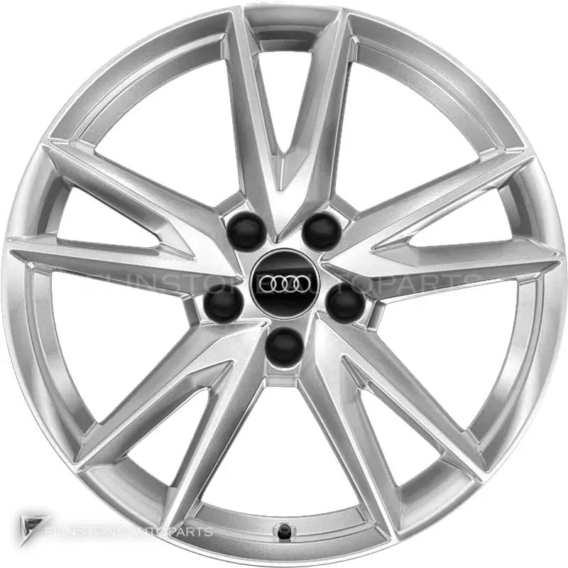 ล้อแท้นำเข้า Audi 5 Y Spoke ขอบ 18 นิ้ว รุ่น Q2 81A สี Diamond Silver