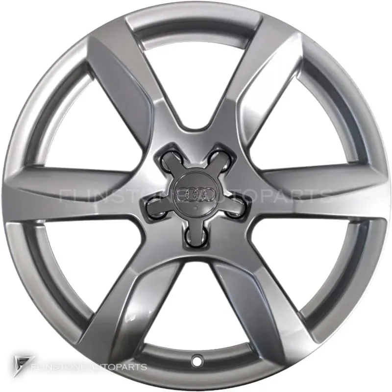 ล้อแท้นำเข้า Audi 6 Arm Design ขอบ 18 นิ้ว รุ่น R8 42 สี Silver