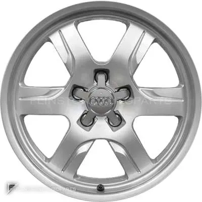 ล้อแท้นำเข้า Audi 6 Arm ขอบ 17 นิ้ว รุ่น A5 8T สี Diamond Silver
