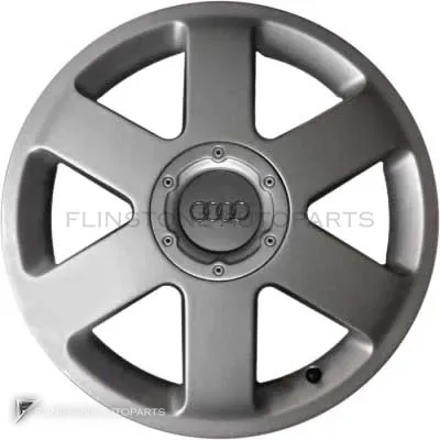 ล้อแท้นำเข้า Audi 6 Arm ขอบ 17 นิ้ว รุ่น TT 8N สี Avus Silver