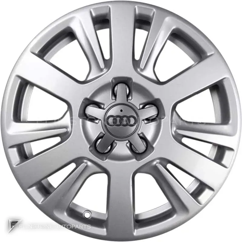 ล้อแท้นำเข้า Audi 6 Double Spoke ขอบ 16 นิ้ว รุ่น A6 4F สี Diamond Silver