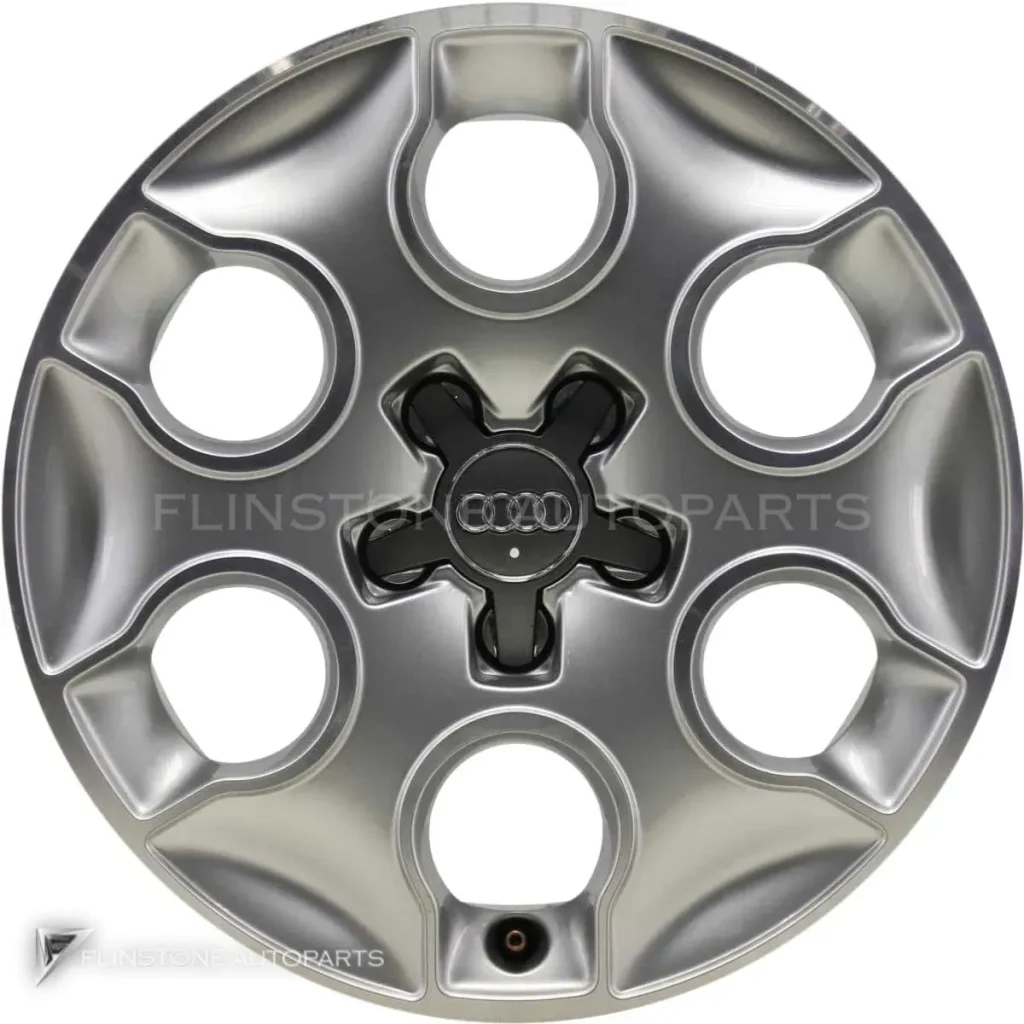 ล้อแท้นำเข้า Audi 6 Hole ขอบ 15 นิ้ว รุ่น A1 8X สี Diamond Silver with Diamond Cut