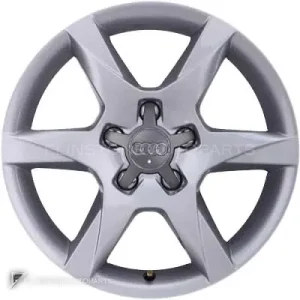 正品轮毂 Audi 6 Spoke 边框 16 英寸车型 A6 4F 颜色 Diamond Silver