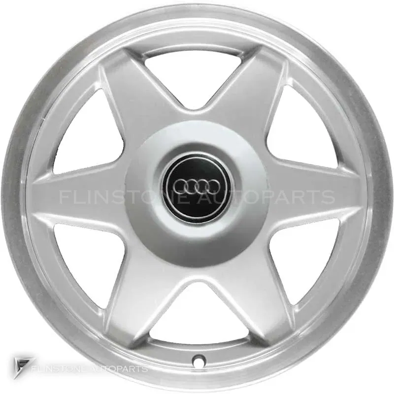 ล้อแท้ Audi 6 Spoke ขอบ 15 นิ้ว รุ่น A6 4A สี Pearl Grey