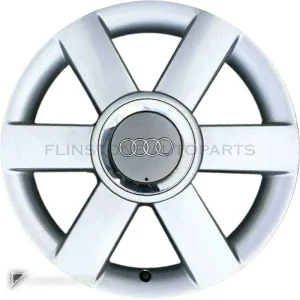 正品轮毂 Audi 6 Spoke 边框 16 英寸车型 A2 8Z 颜色 Avus Silver
