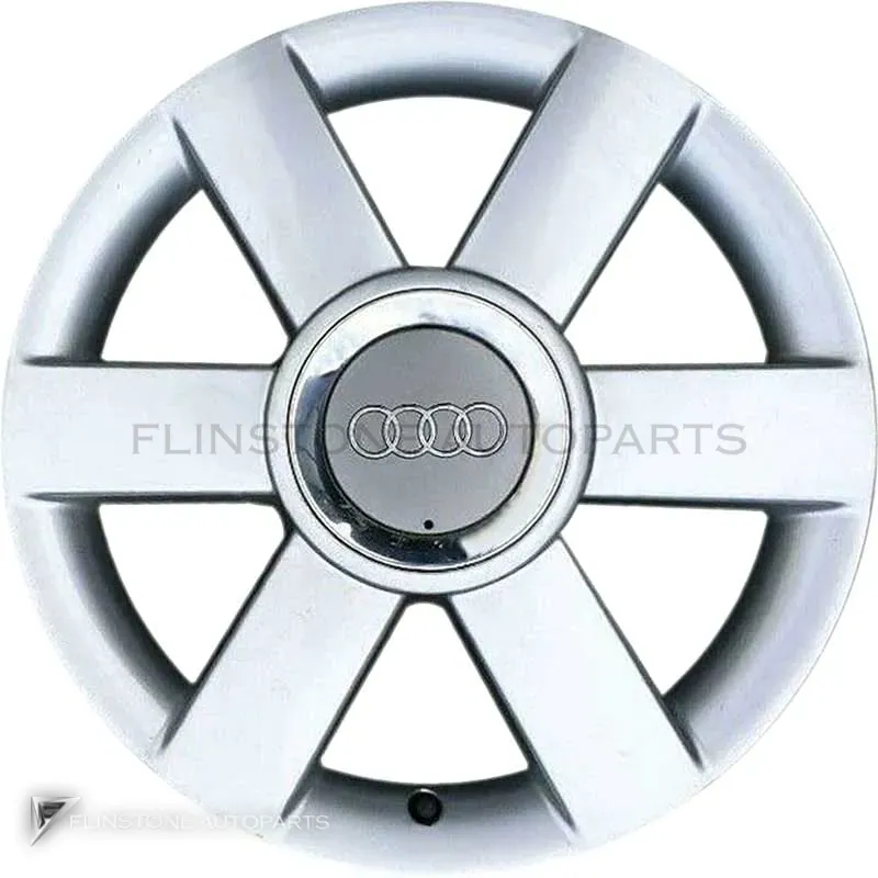 ล้อแท้ Audi 6 Spoke ขอบ 16 นิ้ว รุ่น A2 8Z สี Avus Silver