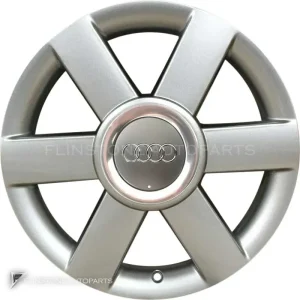 正品轮毂 Audi 6 Spoke 边框 16 英寸车型 A3 8L 颜色 Avus Silver