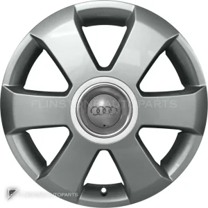 正品轮毂 Audi 6 Spoke 边框 17 英寸车型 A4 8H 颜色 Avus Silver
