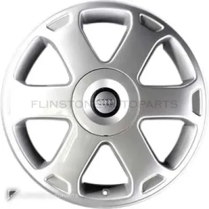 正品轮毂 Audi 6 Spoke 边框 17 英寸车型 A4 8D 颜色 Avus Silver