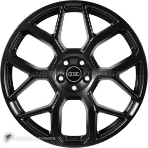 正品轮毂 Audi 6 Y Spoke 边框 21 英寸车型 Q7 4M 颜色 Phantom Black