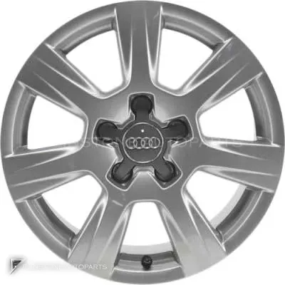 ล้อแท้นำเข้า Audi 7 Arm Design ขอบ 16 นิ้ว รุ่น A4 8K สี Diamond Silver