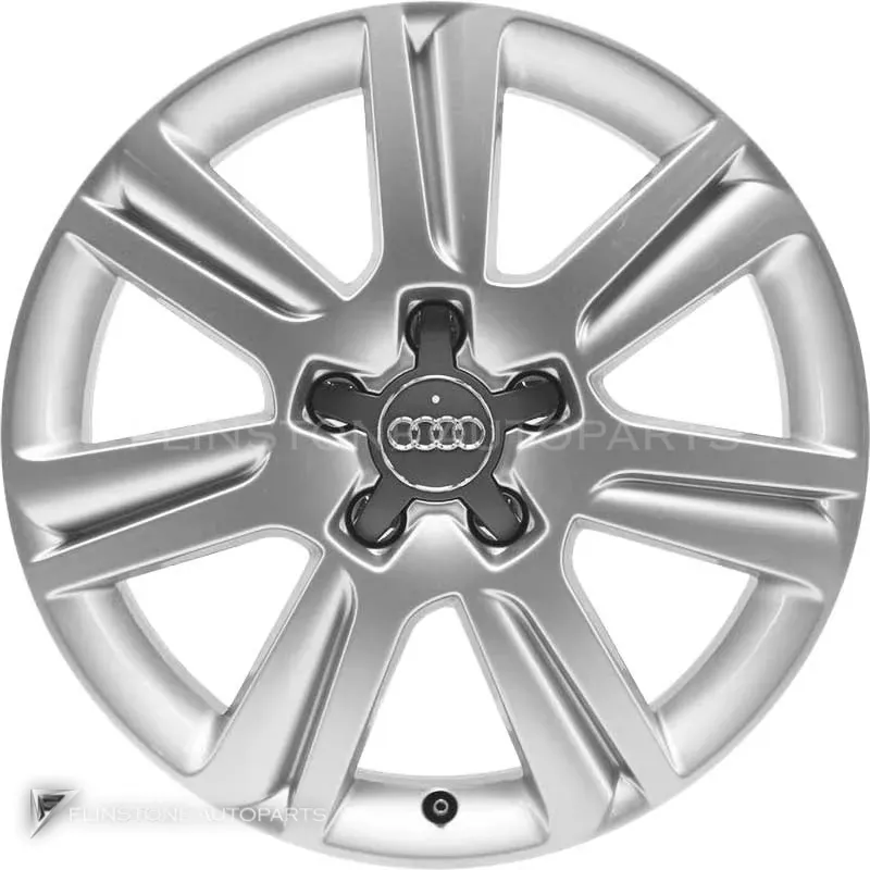 ล้อแท้นำเข้า Audi 7 Arm ขอบ 17 นิ้ว รุ่น A4 8K สี Diamond Silver