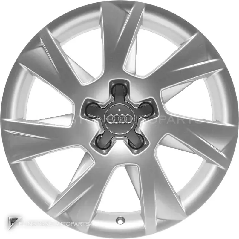 ล้อแท้นำเข้า Audi 7 Arm ขอบ 17 นิ้ว รุ่น A5 8T สี Diamond Silver