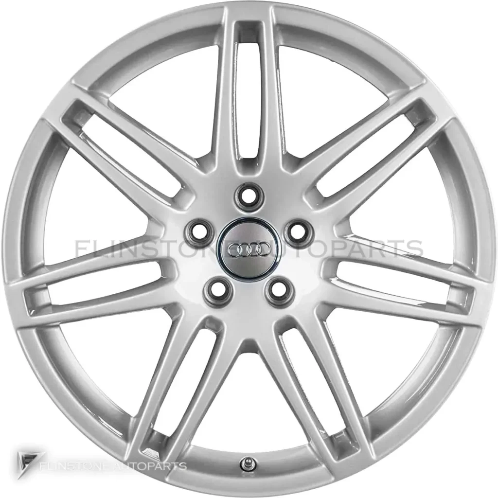 ล้อแท้นำเข้า Audi 7 Double Spoke ขอบ 19 นิ้ว รุ่น A6 4F สี Silver