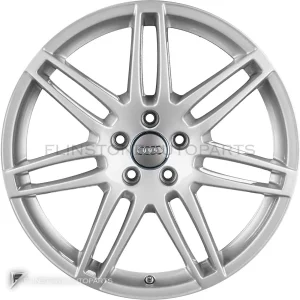 正品轮毂 Audi 7 Double Spoke 边框 19 英寸车型 A6 4F 颜色 Silver