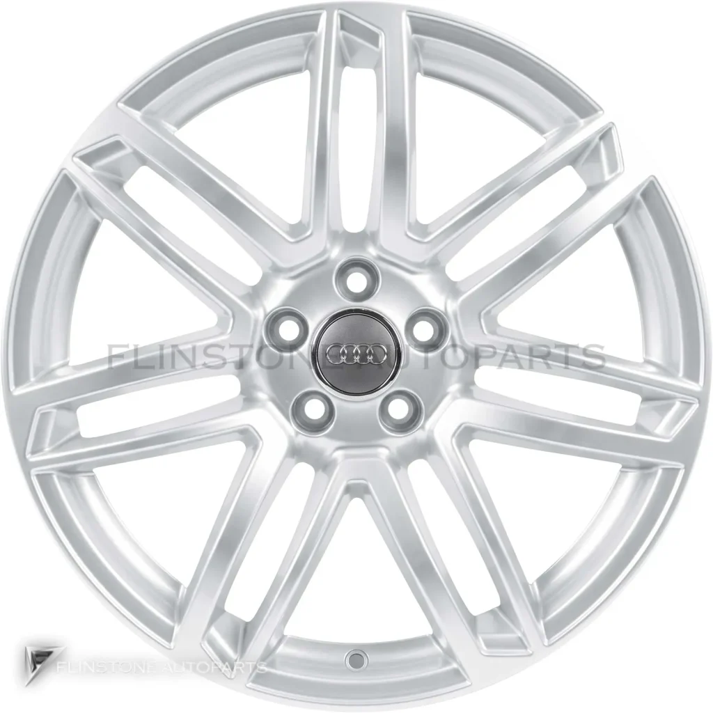 ล้อแท้นำเข้า Audi 7 Double Spoke ขอบ 19 นิ้ว รุ่น A5 8T สี Galvano Silver