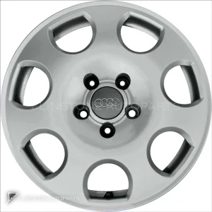正品轮毂 Audi 7 Hole 边框 16 英寸车型 A6 4B 颜色 Avus Silver