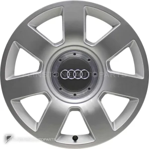 正品轮毂 Audi 7 Spoke 边框 17 英寸车型 A8 4E 颜色 Avus Silver