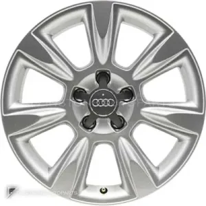 正品轮毂 Audi 7 Spoke 边框 17 英寸车型 A4 8K 颜色 Diamond Silver