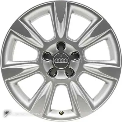 ล้อแท้นำเข้า Audi 7 Spoke ขอบ 17 นิ้ว รุ่น A4 8K สี Diamond Silver