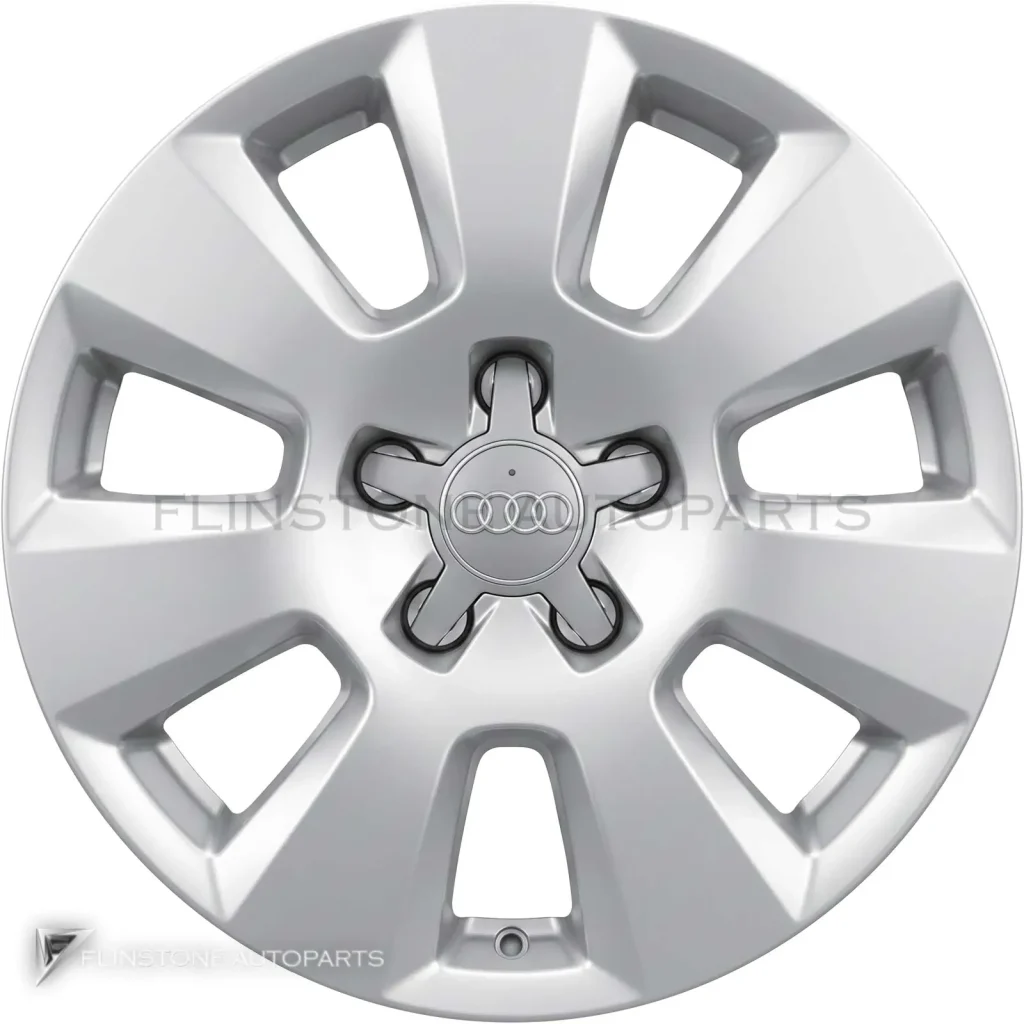 ล้อแท้นำเข้า Audi 7 Spoke ขอบ 16 นิ้ว รุ่น A6 4G สี Diamond Silver