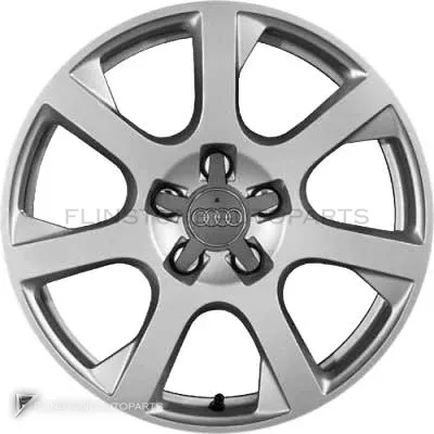 ล้อแท้นำเข้า Audi 7 Spoke ขอบ 17 นิ้ว รุ่น Q5 8R สี Diamond Silver