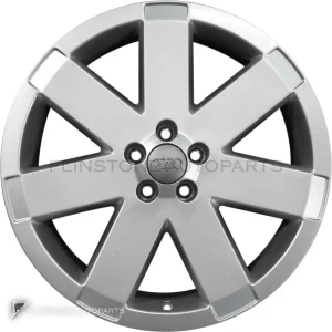 正品轮毂 Audi 7 Spoke 边框 18 英寸车型 TT 8N 颜色 Avus Silver