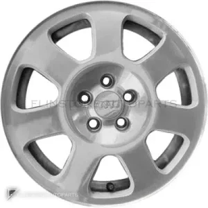 正品轮毂 Audi 7 Spoke 边框 15 英寸车型 A2 8Z 颜色 Burnished Aluminium