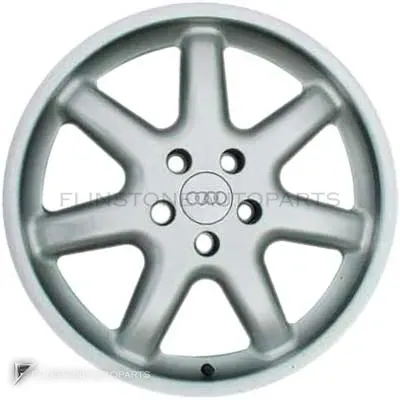 ล้อแท้นำเข้า Audi 7 Spoke ขอบ 18 นิ้ว รุ่น A8 4D สี Avus Silver
