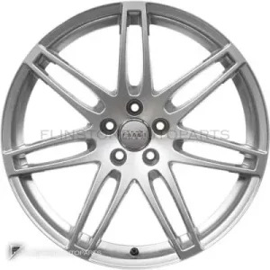 Genuine Wheels Audi 7 Twin Spoke trim 19 inch model A6 4F Colour Silver