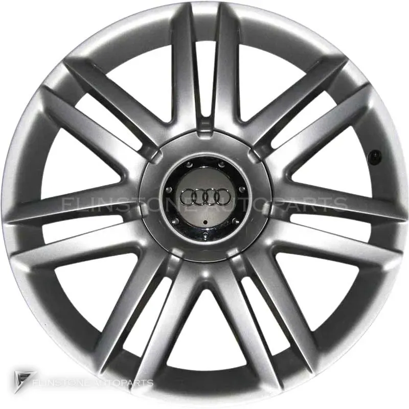ล้อแท้นำเข้า Audi 7 Twin Spoke ขอบ 17 นิ้ว รุ่น A4 8E สี Diamond Silver