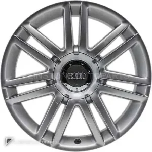 Genuine Wheels Audi 7 Twin Spoke trim 18 inch model A3 8P Colour Diamond Silver
