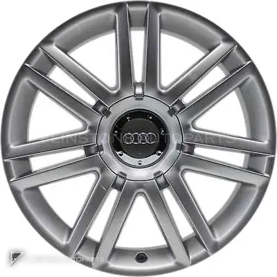 ล้อแท้นำเข้า Audi 7 Twin Spoke ขอบ 18 นิ้ว รุ่น A3 8P สี Diamond Silver