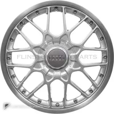 ล้อแท้นำเข้า Audi 8 Double Spoke ขอบ 18 นิ้ว รุ่น TT 8N สี Avus Silver