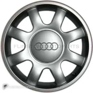 Genuine Wheels Audi 8 Spoke trim 15 inch model A4 8D Colour Avus Silver