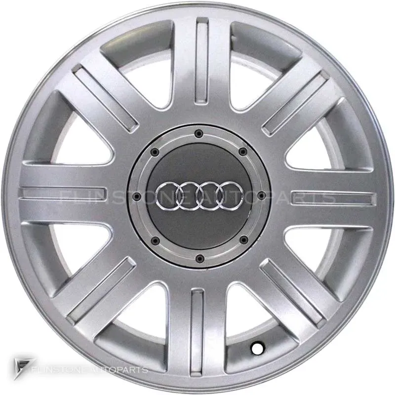 ล้อแท้ Audi 8 Spoke ขอบ 15 นิ้ว รุ่น A6 4B สี Avus Silver