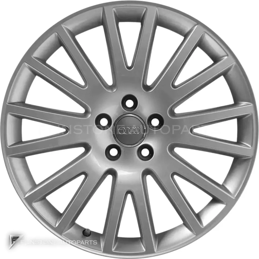 ล้อแท้นำเข้า Audi 8 V Spoke ขอบ 19 นิ้ว รุ่น A8 4E สี Silver