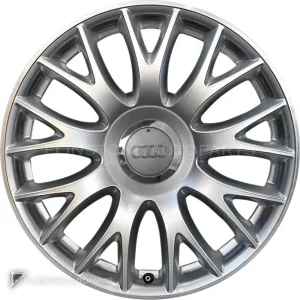 正品轮毂 Audi 9 Y Spoke 边框 18 英寸车型 A8 4E 颜色 Silver
