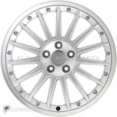 ล้อแท้ Audi Calito ขอบ 18 นิ้ว สี Silver Rim Lip Polished