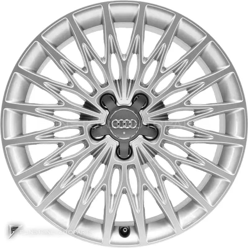 ล้อแท้นำเข้า Audi Multi Face ขอบ 18 นิ้ว รุ่น A3 8V สี Graphite Grey with Diamond Cut